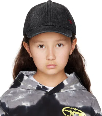 Diesel Fclupus Baseball Cap In Black
