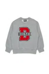 Diesel Sweatshirt With D Logo In Gray
