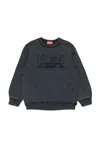 Diesel Kids S-boxt Sweatshirt In Blue