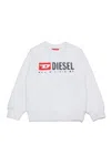 Diesel S-drops Sweatshirt In Gray