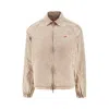 Diesel Zip Jacket In Neutral