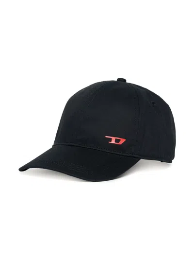 Diesel Kids' Fensid Cap In Black