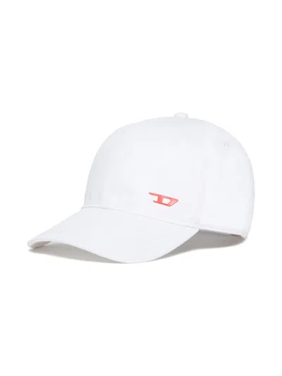 Diesel Kids' Fensid Cap In White