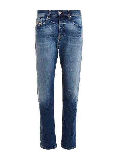 Diesel D-fining Tapered Jeans In Blue