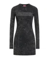 Diesel Fitted Dress In Black