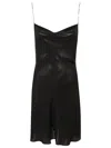 Diesel D-minty Mini Dress In Black