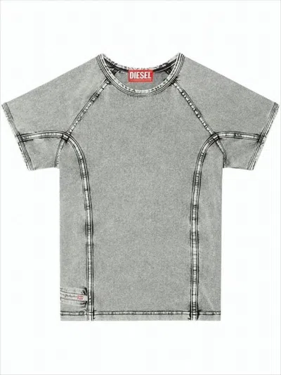 DIESEL FITTED SHORT-SLEEVE TOP