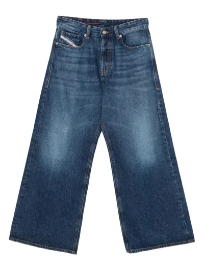 Diesel Five-pocket Jeans In Blue