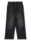 Diesel D-bart-j Jeans In Black