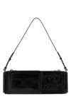 Diesel Flag-d Synthetic Leather Shoulder Handbag In Pattern