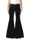 Diesel Flare Jeans In Black