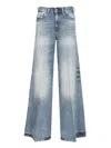 Diesel Flare Jeans 1978 D-akemi In Blue