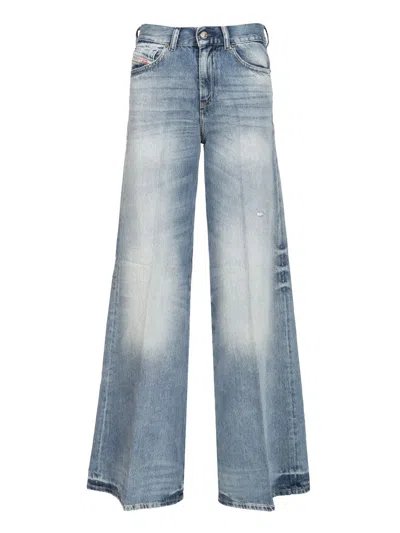 Diesel Flare Jeans 1978 D-akemi In Blue