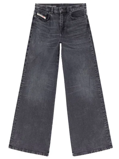 Diesel Flare Jeans 1978 D-akemi Woman Black