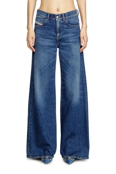 Diesel Flare Jeans In Blue