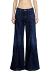 Diesel Flare Jeans In Blue