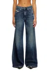 Diesel 1978 D-akemi Denim Pants In Blue