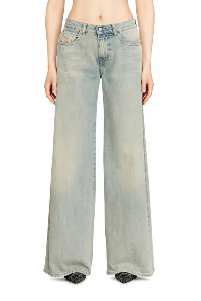 Diesel Flare Jeans In Blue