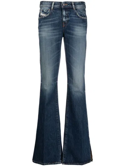 Diesel 1969 D-ebbey Mid-rise Bootcut Jeans In Blue