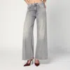 Diesel Flared Jeans 1978 D-akemi In Washed Gray