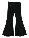 Diesel Flare Jeans In Black