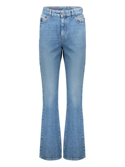 Diesel Flared Jeans In Blue