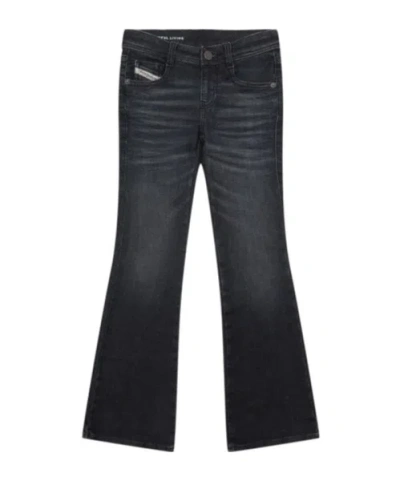 Diesel Kids' Flared Jeans In Blue