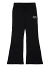 Diesel Flared Pants In Black