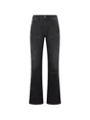 Diesel Flared-cut Jeans In Black