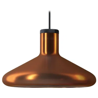 Pre-owned Diesel Flask B Cluster Suspension In Mineral Sand By  Living In Brown