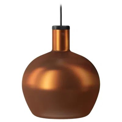 Pre-owned Diesel Flask C Cluster Suspension In Mineral Sand By  Living In Brown