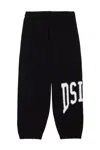 Diesel Fleece Jogger Pants With Dsl78 Graphics In Black