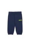 Diesel Pantaloni Jogger In Felpa Con Logo Degradé In Blue