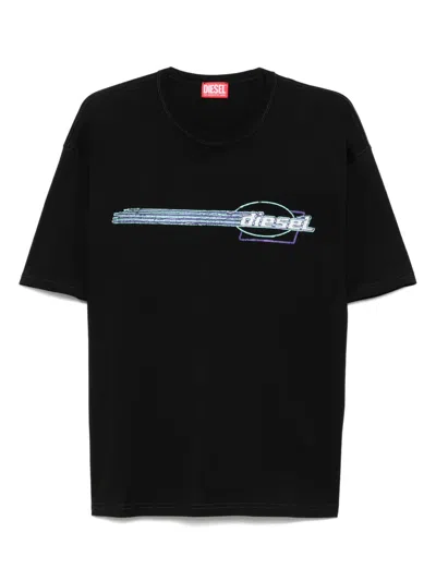 Diesel Mens T-boxt-r16 Relaxed-fit Cotton T-shirt 9xx In Multi