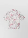 Diesel Floral Print Camp Collar Shirt