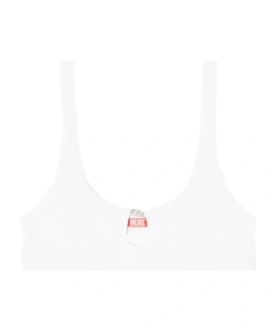 Diesel Florence-dnm Oval D Soft Bra In White