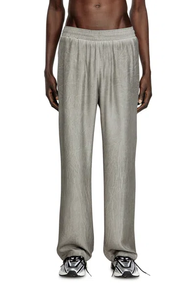 Diesel Fluid Crinkled Track Pants In Tobedefined