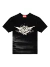 Diesel Foil` Print In Black