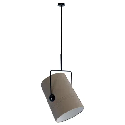 Pre-owned Diesel Fork Large Suspension In Anthracite With Gray Diffuser By  Living