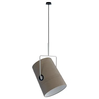Pre-owned Diesel Fork Large Suspension In Ivory With Gray Diffuser By  Living In White