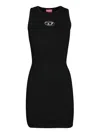 Diesel Form-fitting Ribbed Mini Dress