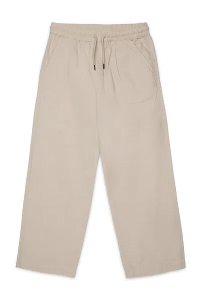 DIESEL FORMAL PANTS WITH DRAWSTRING WAIST