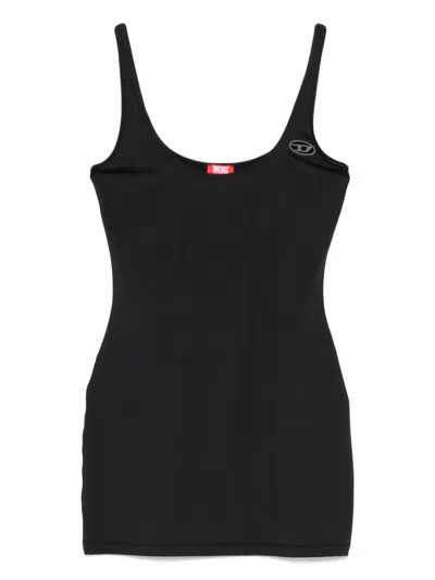 Diesel Frankie Dress In Black