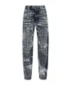 Diesel Frayed-effect Jeans In Multi