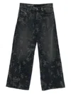 Diesel Vintage Inspired D-sire Denim Trousers In Black