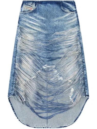 DIESEL FRINGE SKIRT