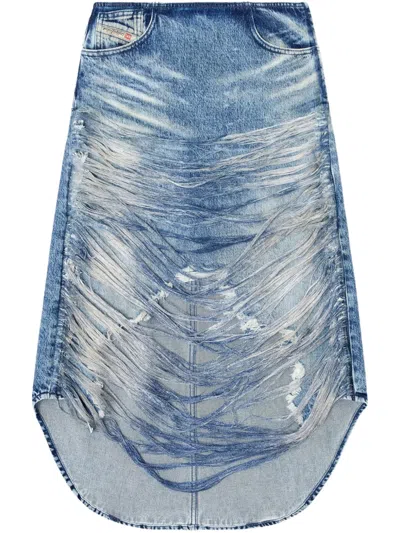 DIESEL FRINGE SKIRT
