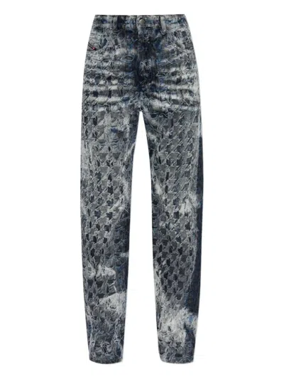 DIESEL DIESEL FRINGED JEANS