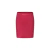 Diesel Fuchsia Skirt For Girl With Logo In Fuchsia