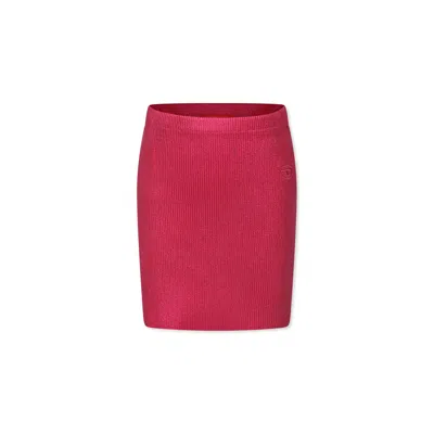 Diesel Kids' Fuchsia Skirt For Girl With Logo